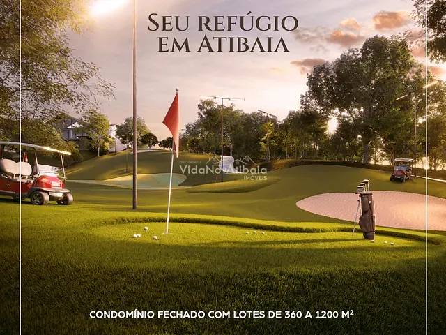 Terreno com 380m², à venda, no bairro Cachoeira em Atibaia