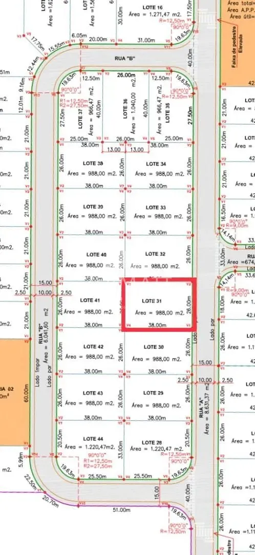 Terreno à venda, 988 m por R$ 399.000,00 - Bela Vista - Gaspar/SC — foto 4