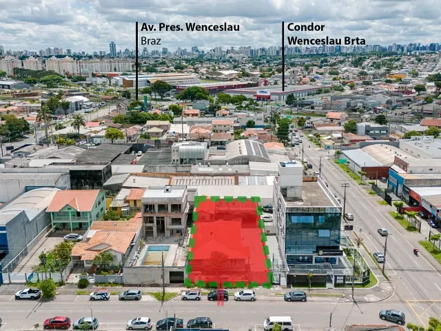 Terreno com 697m², à venda, no bairro Fanny em Curitiba