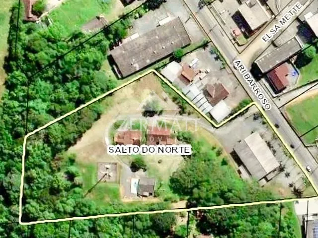 Terreno com 15480m², à venda, no bairro Salto do Norte em Blumenau