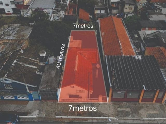 Foto do Terreno - Terreno residencial para venda em Parque Peruche , 280m² | Correteria Imóveis
