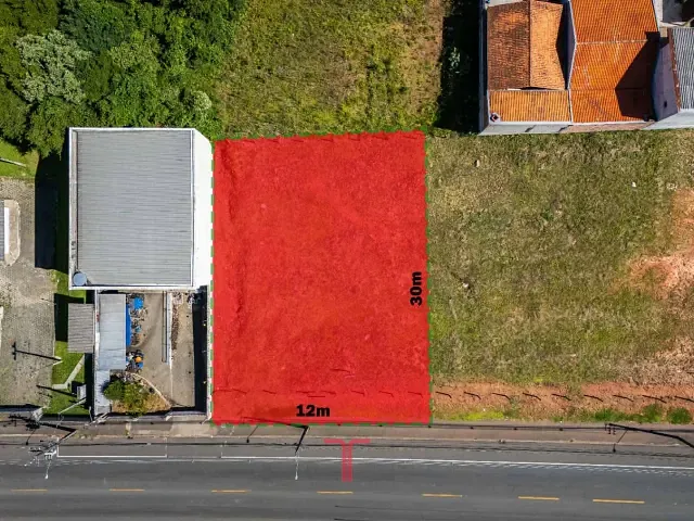 Terreno com 360m², à venda, no bairro Umbará em Curitiba