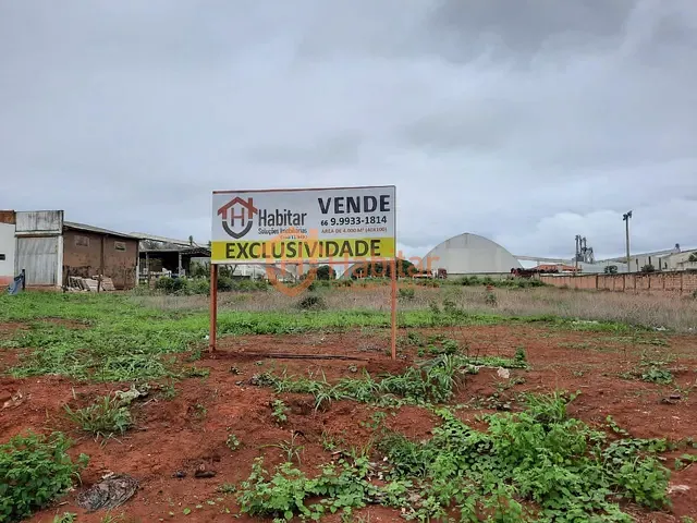 Terreno com 2000m², à venda, no bairro Industrial 1ª em Sorriso