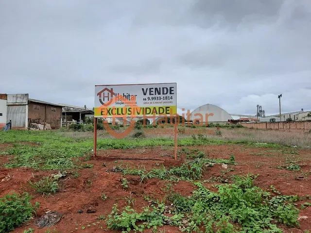 Terreno com 2000m², à venda, no bairro Industrial 1ª em Sorriso