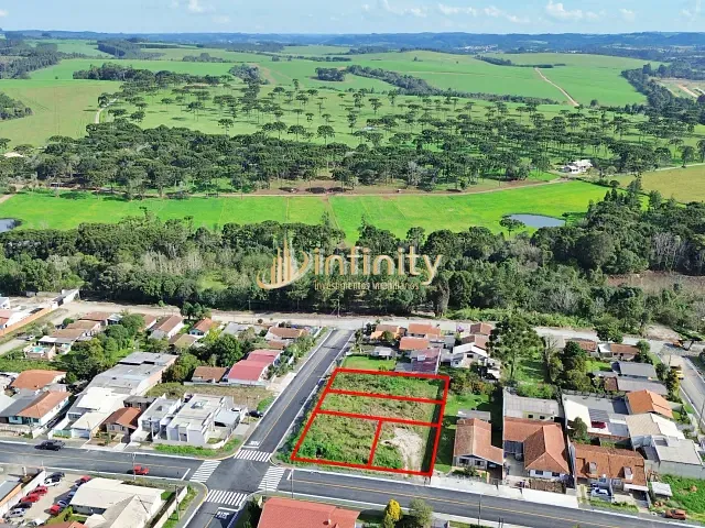 Terreno com 375m², à venda, no bairro Jardim América em Mafra