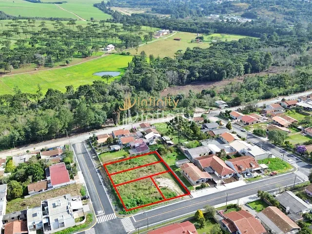 Terreno com 375m², à venda, no bairro Jardim América em Mafra