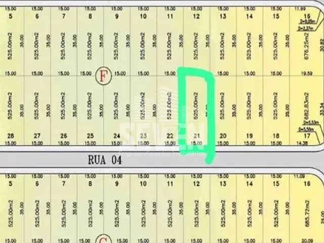 Terreno com 525m², à venda, no bairro Residencial Villa Lobos em Bauru
