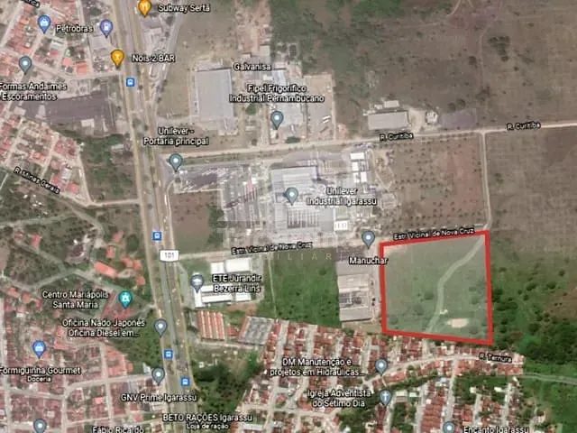 Terreno com 200000m², à venda, no bairro Centro em Igarassu