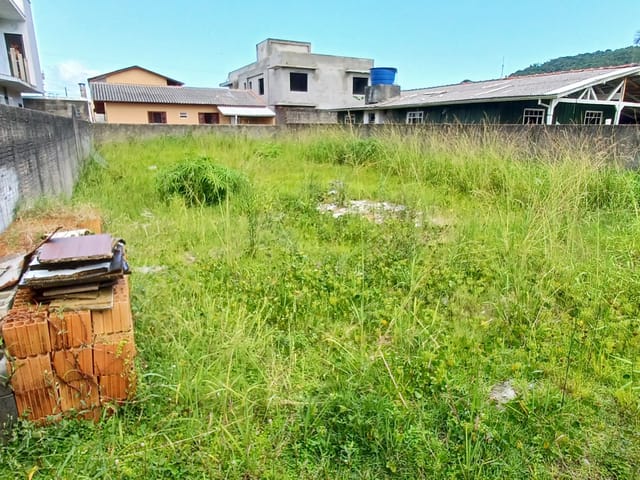 Foto do Terreno - Terreno plano e murado de 360m² (12X30) com zoneamento ARM-3.5 no Alto Ribeirão - Ribeirão da Ilha, Florianópolis/SC | Costão Sul Imóveis