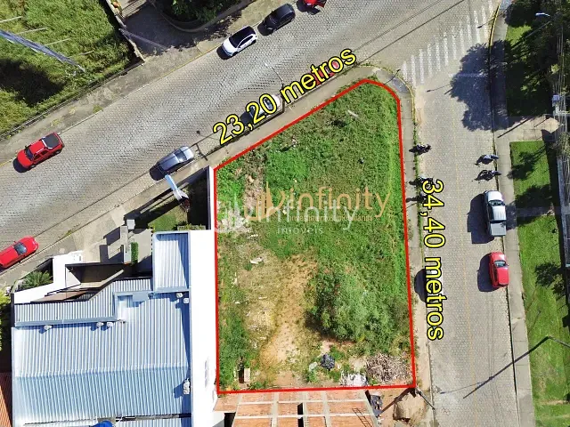Terreno com 569m², à venda, no bairro Centro I Baixada em Mafra