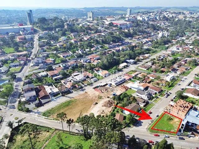 Terreno com 569m², à venda, no bairro Centro I Baixada em Mafra