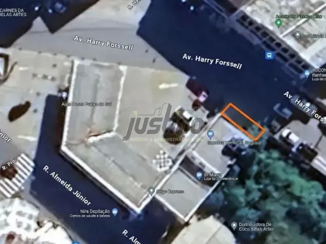 Terreno com 24m², para alugar, no bairro Jardim Belas Artes em Itanhaém