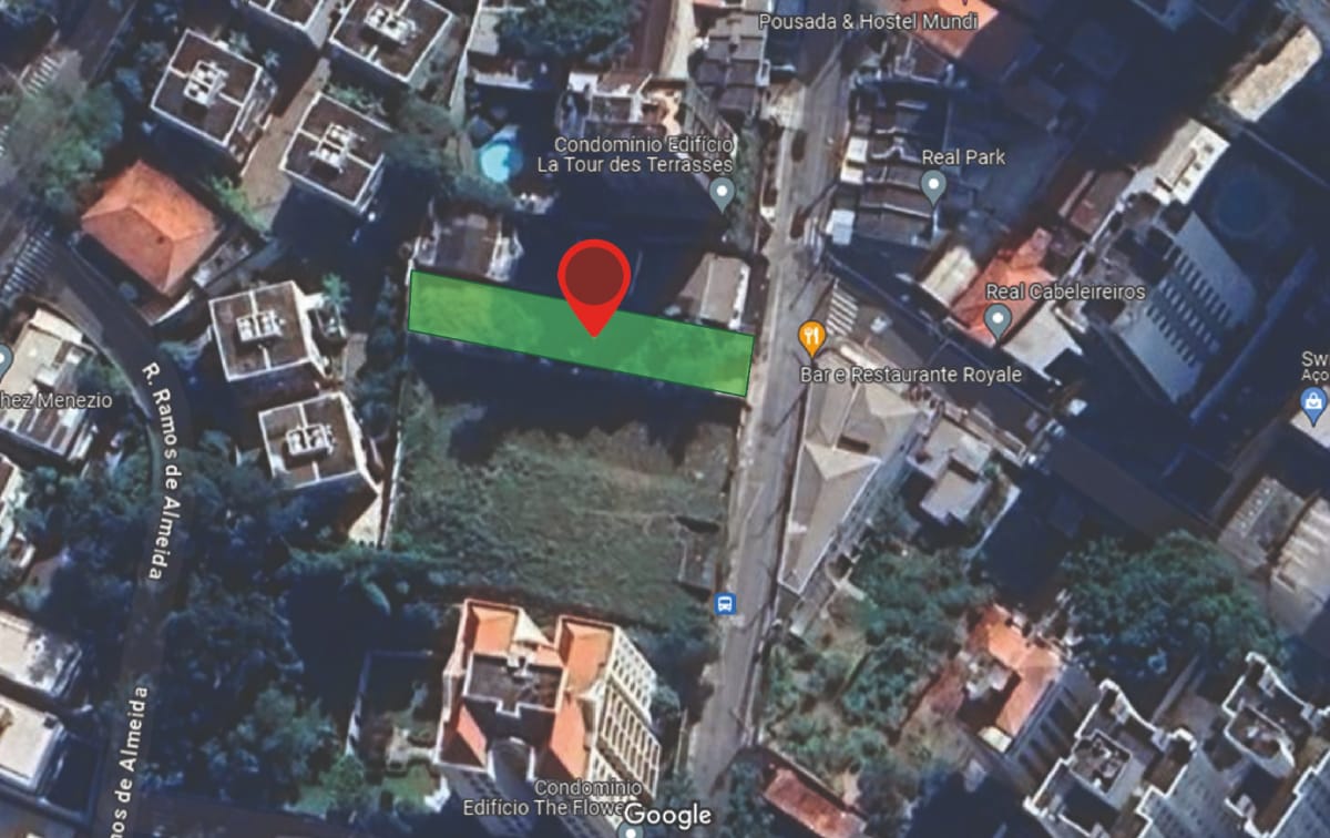 Terreno residencial para venda em Paineiras do Morumbi, 500m²