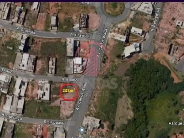 Terreno com 238m², à venda, no bairro Jardim Veloso em Carapicuíba