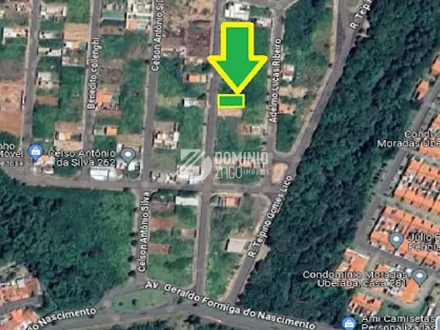 Terreno com 250m², à venda, no bairro Loteamento Terra Jardim em Uberaba