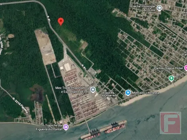 Terreno com 450m², à venda, no bairro Pontal do Norte em Itapoá