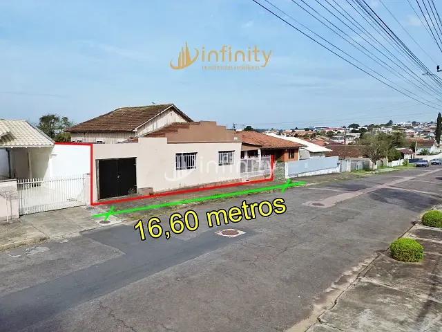 Terreno com 676m², à venda, no bairro Centro I Baixada em Mafra