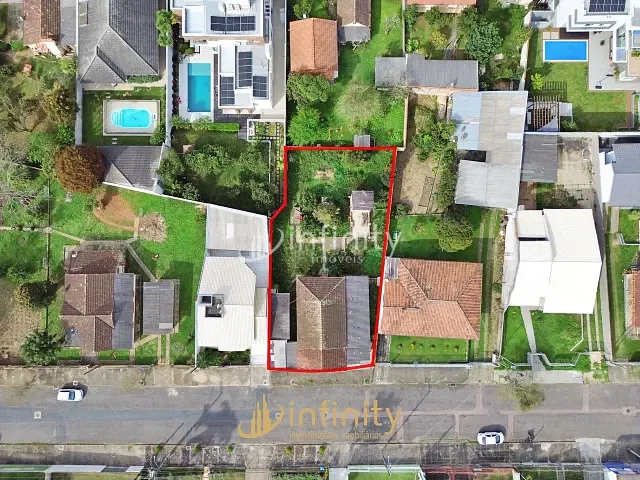 Terreno com 676m², à venda, no bairro Centro I Baixada em Mafra