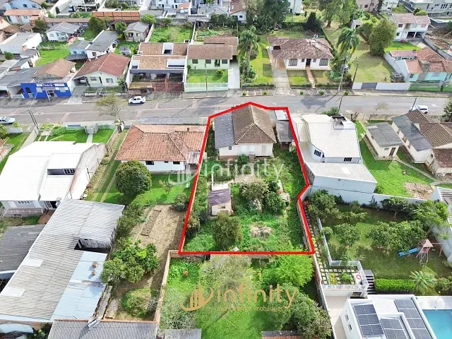 Terreno com 676m², à venda, no bairro Centro I Baixada em Mafra