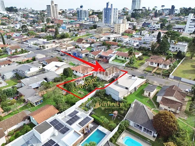 Terreno com 676m², à venda, no bairro Centro I Baixada em Mafra