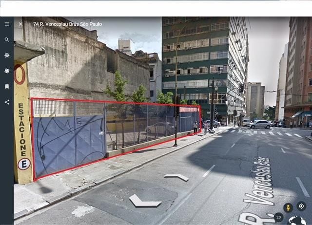 Terreno com 357m², à venda, no bairro Sé em São Paulo
