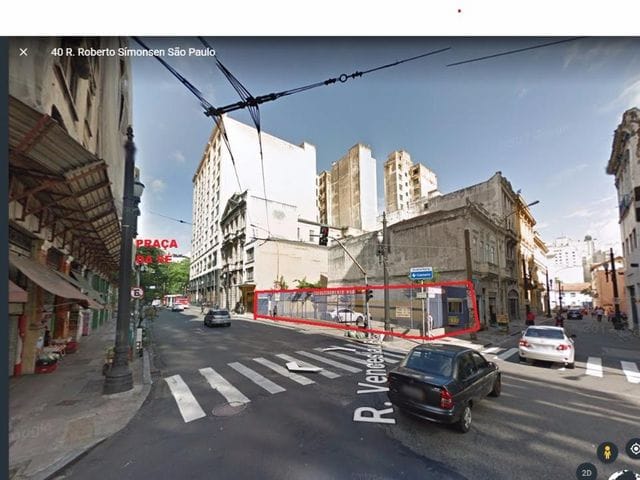 Terreno com 357m², à venda, no bairro Sé em São Paulo