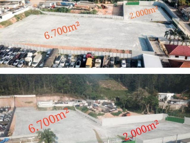 Foto do Terreno - Oportunidade Terreno para locação - Aluga total: - 8.700m² Ou parcial: - 6.700m² ou - 2.000m², Jardim Doraly, Guarulhos, SP | Robson Pompeu Imóveis