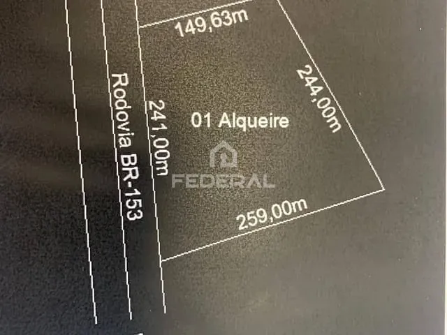 Terreno com 5m², à venda, no bairro central em Professor Jamil