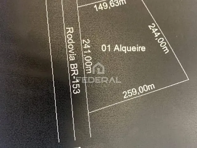 Terreno com 5m², à venda, no bairro central em Professor Jamil