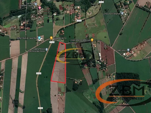 Terreno com 67937m², à venda, no bairro Zona Rural em Espírito Santo