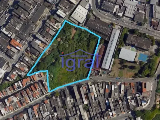 Terreno com 2636m², à venda, no bairro Serraria em Diadema