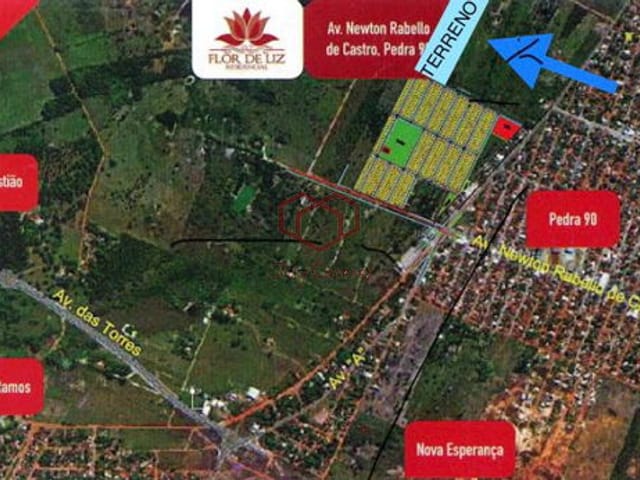 Terreno com 45000m², à venda, no bairro Pedra 90 em Cuiabá