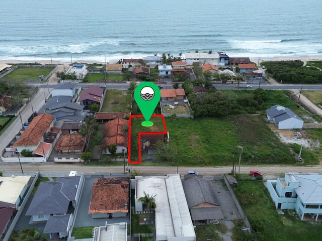 Foto do Terreno - Terreno a 120 Metros do Mar - Salinas Balneário Barra do Sul, SC | North Center