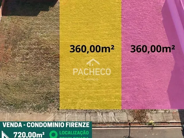 Terreno com 360m², à venda, no bairro Jardim Firenze em Santa Bárbara D'Oeste