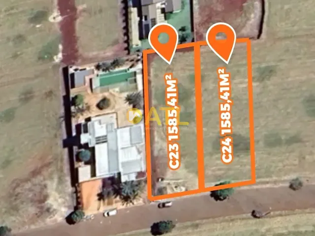 Terreno com 1585m², à venda, no bairro Jardim Guaporé em Ourinhos