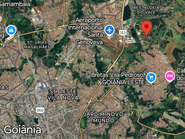 Terreno com 5972m², à venda, no bairro Sítio de Recreio Ipê em Goiânia