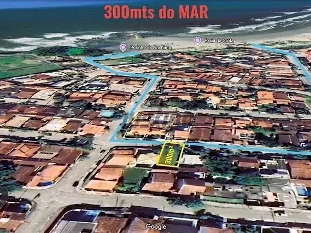 Terreno com 300m², à venda, no bairro Cibratel I em Itanhaém