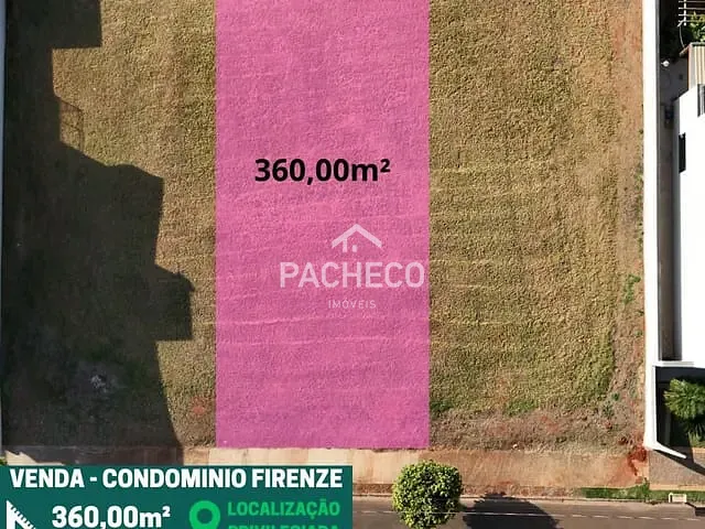 Terreno com 360m², à venda, no bairro Jardim Firenze em Santa Bárbara D'Oeste