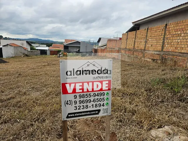 Terreno com 250m², à venda, no bairro MIGUEL AFONSO em Jacarezinho
