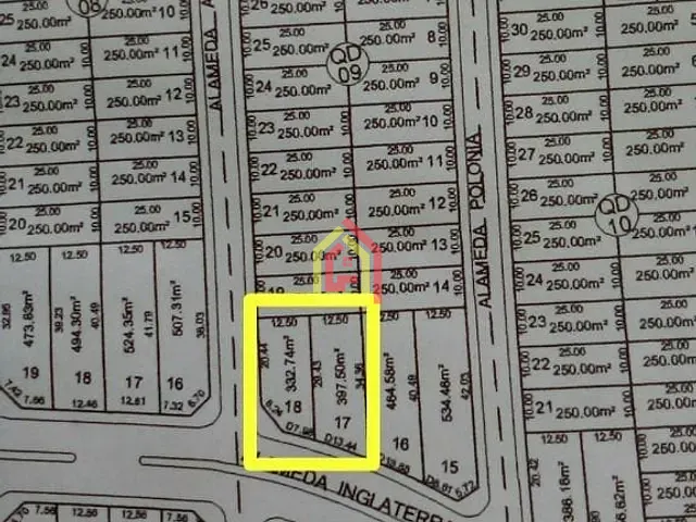 Terreno com 730m², à venda, no bairro Condomínio Riviera em Marabá