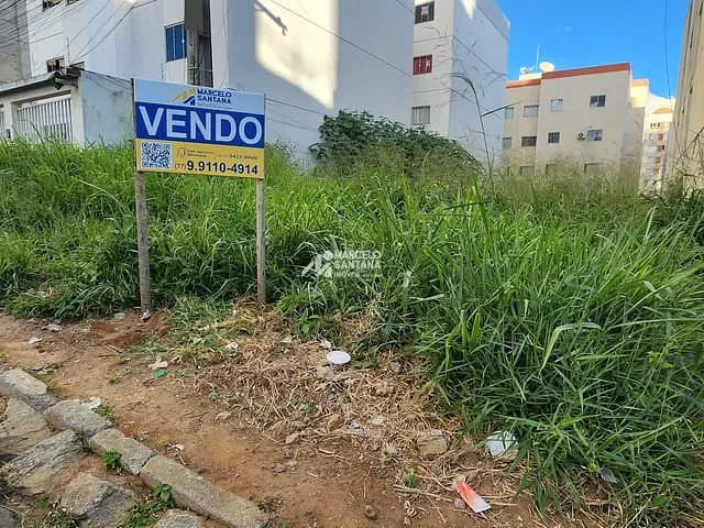 Terreno com 360m², à venda, no bairro Candeias em Vitória da Conquista