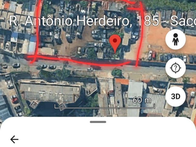 Terreno com 1790m², à venda, no bairro Sacomã em São Paulo