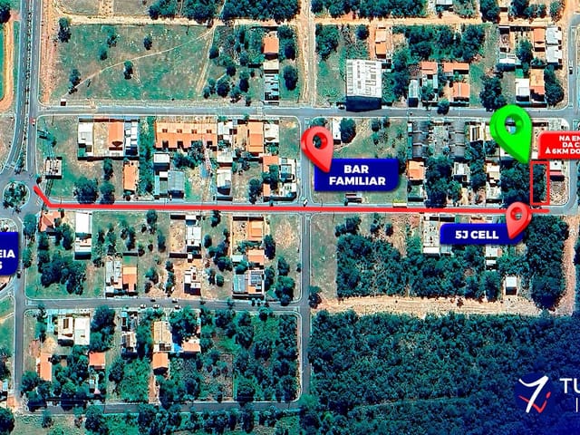 Terreno com 360m², à venda, no bairro Solar água Quente em Rio Quente