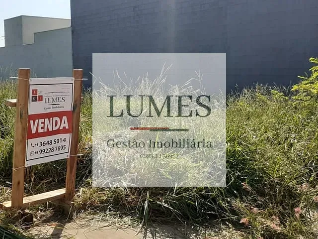 Terreno com 300m², à venda, no bairro Jardim dos Manacás em Santa Bárbara D'Oeste