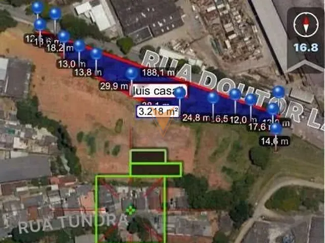 Terreno com 16538m², à venda, no bairro Parque Alexandre em Cotia