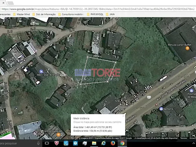 Terreno com 1450m², à venda, no bairro Juca Leão em Itabuna