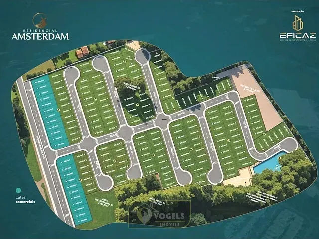 Terreno com 250m², à venda, no bairro Jardim Holanda em Holambra