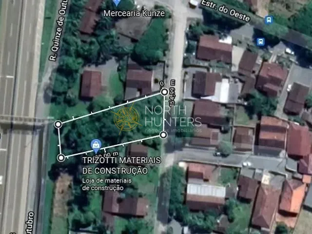 Terreno com 794m², à venda, no bairro Rio Bonito (Pirabeiraba) em Joinville