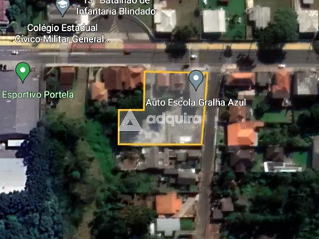 Terreno com 2730m², à venda, no bairro Uvaranas em Ponta Grossa