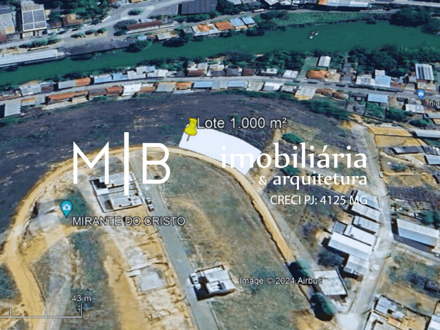 Terreno com 1010m², à venda, no bairro  CRISTO REI em ASTOLFO DUTRA